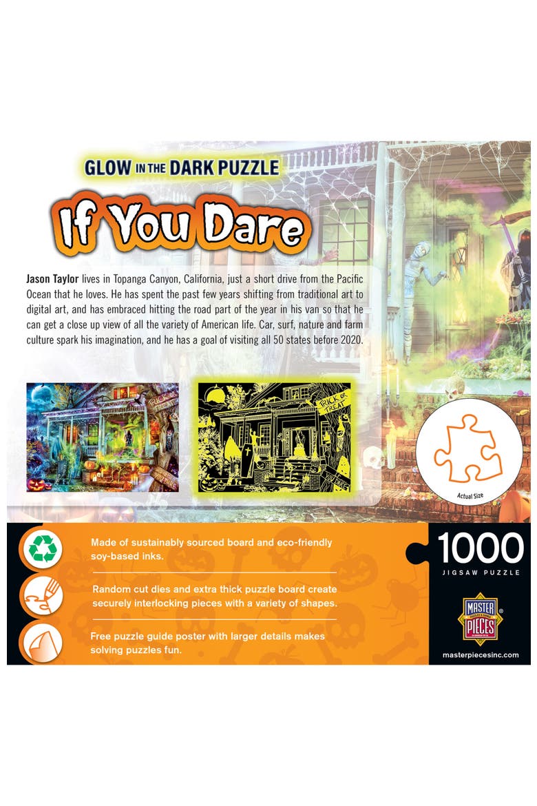 If You Dare 1000 Piece Glow Puzzle, Alternate, color, Multicolor