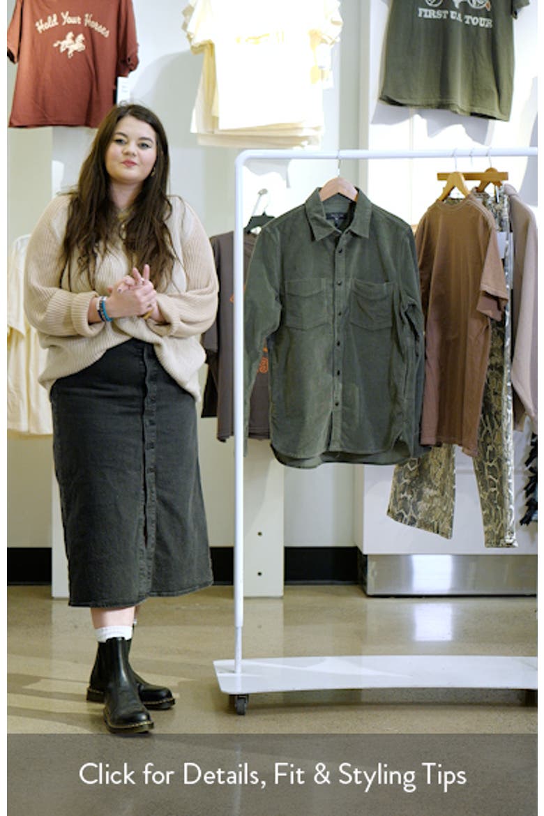 CPO Corduroy Overshirt video