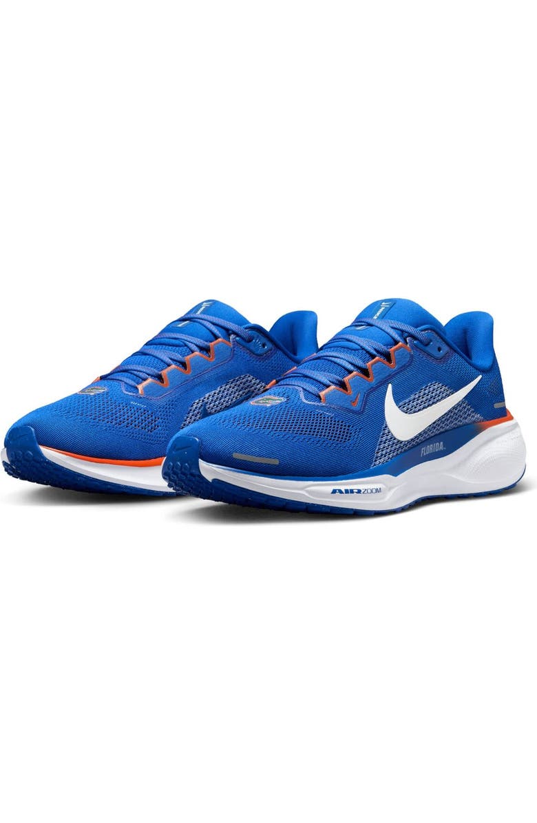 Nike Unisex Nike Royal Florida Gators Zoom Pegasus 41 Running Shoes, Alternate, color, Royal