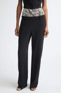 Cinq à Sept Crystal Ivy Dionne Wide Leg Pants