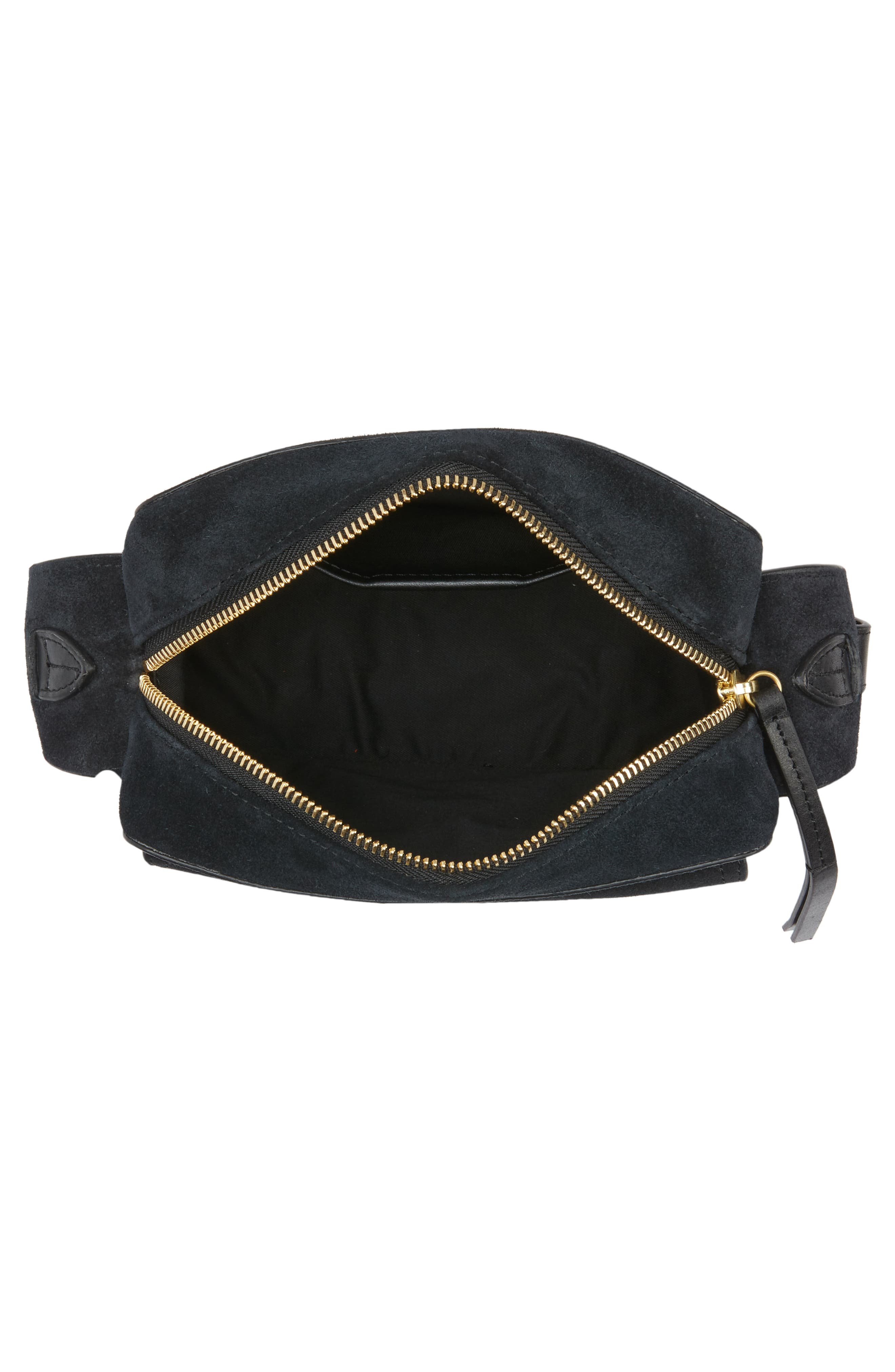 Isabel Marant Wasy Suede Crossbody Bag, Alternate, color, 