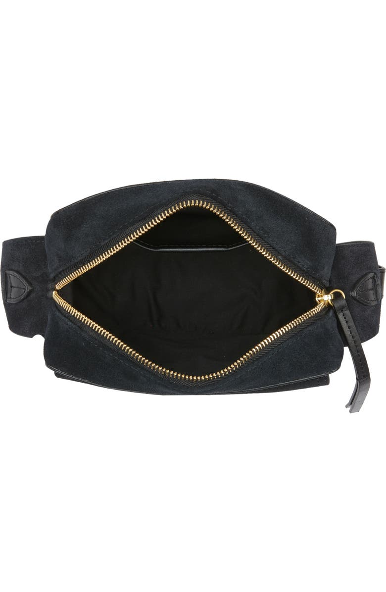 Isabel Marant Wasy Suede Crossbody Bag, Alternate, color,