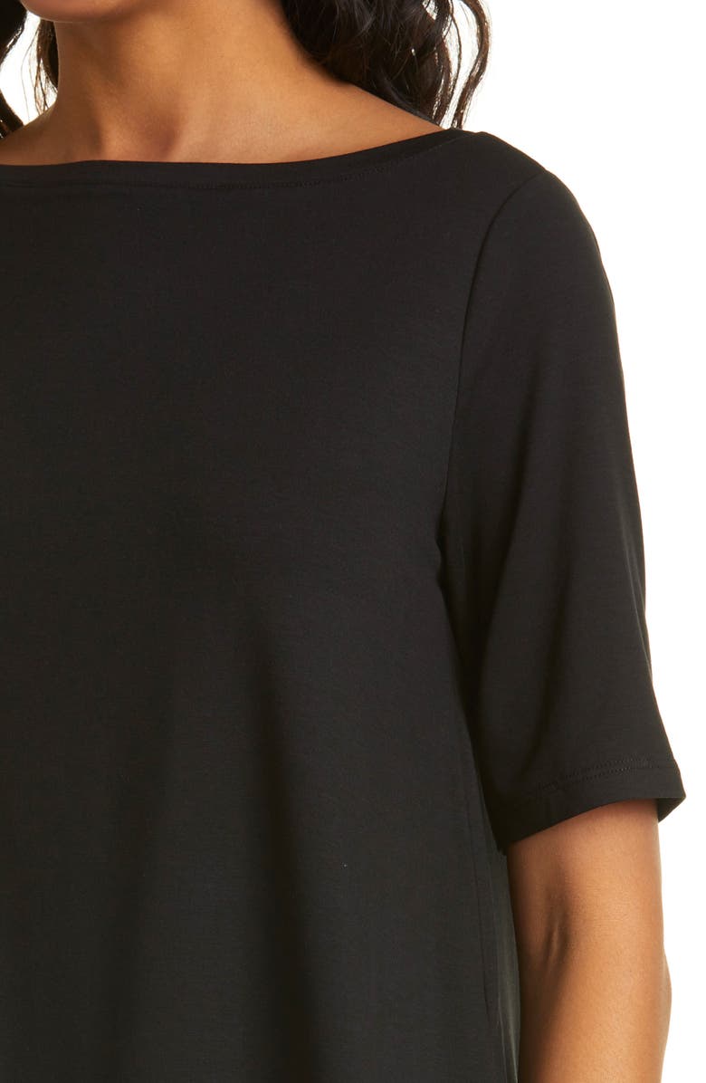 Eileen Fisher Boatneck Jersey Top, Alternate, color, 