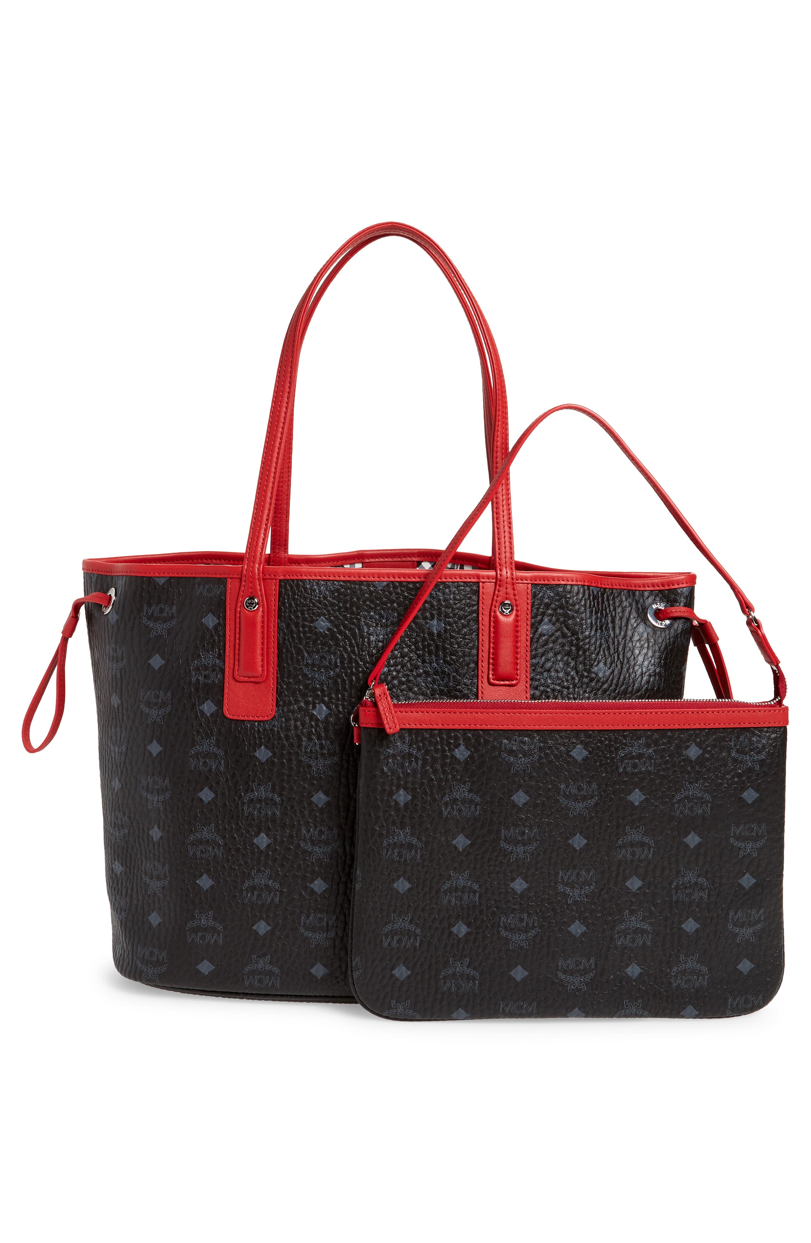 MCM Medium Liz Reversible Shopper, Alternate, color, 