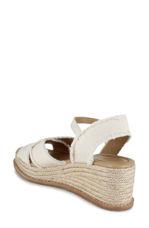 Splendid Women's Danny Ankle Strap Espadrille Platform Wedge Sandals In Linen