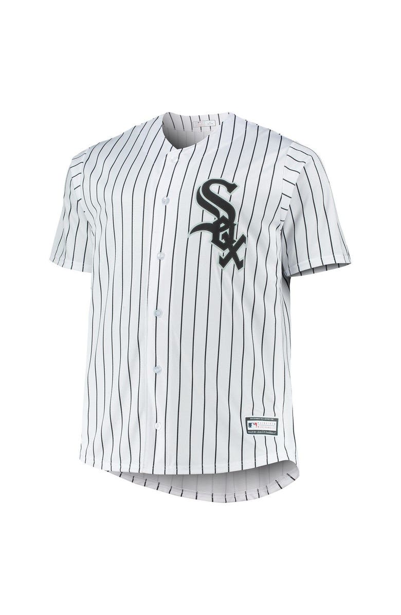 PROFILE Men's Eloy Jimenez White Chicago White Sox Big & Tall Replica Player Jersey, Alternate, color,