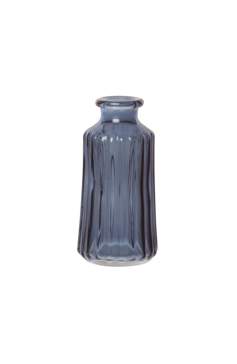 Transpac 5.5 Inch Purple Spring Bud Vase Decorative Glass for Spring Home Decor, Main, color, Purple