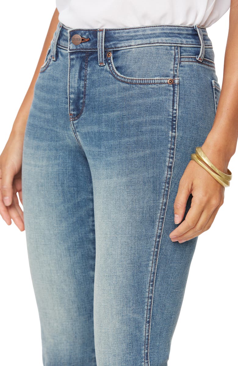 NYDJ Chloe Side Slit Capri Jeans, Alternate, color, 
