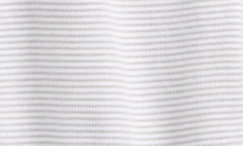 Kissy Kissy X Sophie La Girafe Stripe Footie In Gray