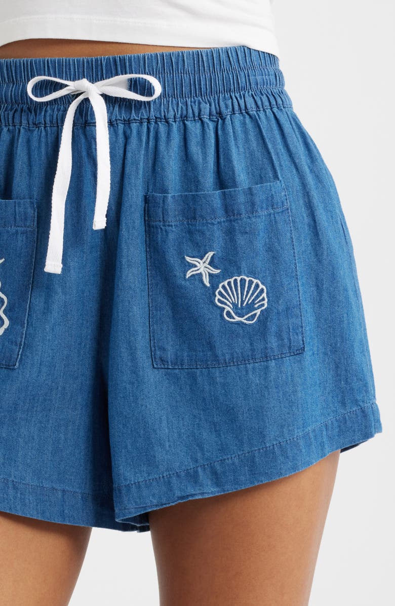 Rip Curl Catalina Island Cotton Shorts, Alternate, color, Mid Blue