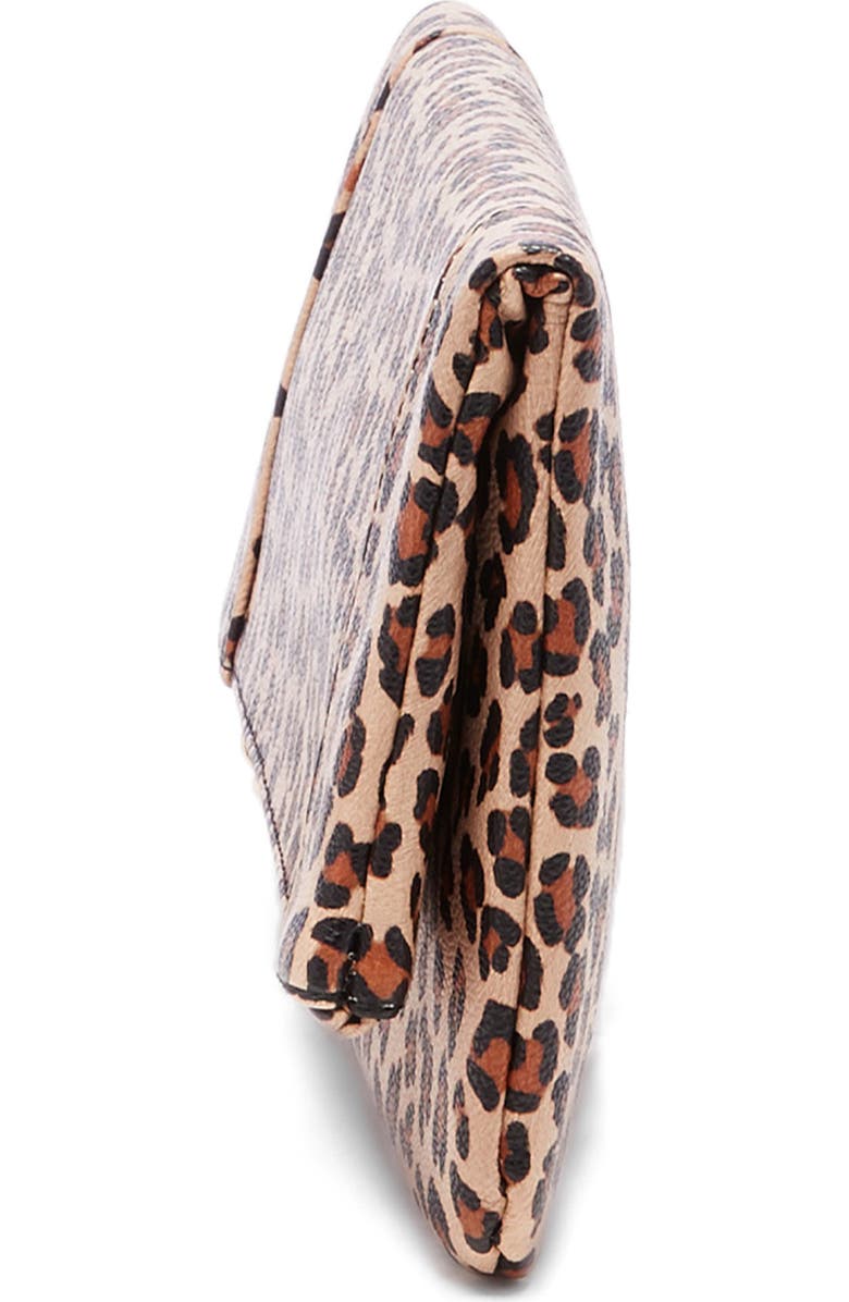 Sole Society Convertible Faux Leather Clutch, Alternate, color,