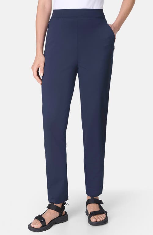 Sweaty Betty Transition Slim Straight Leg Pants In Blue