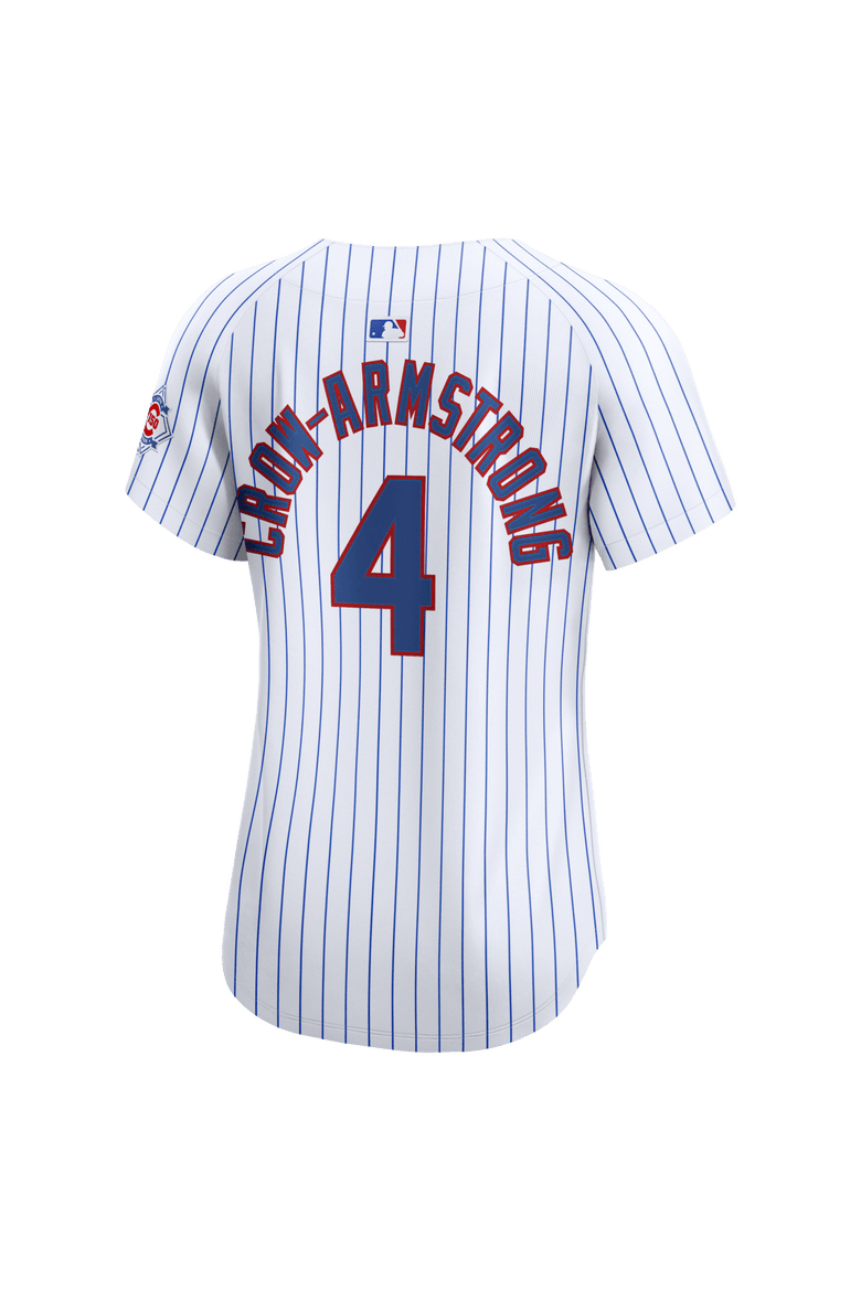 Women's Nike Pete Crow-Armstrong White Chicago Cubs 150th Anniversary Limited Jersey, Alternate, color, White