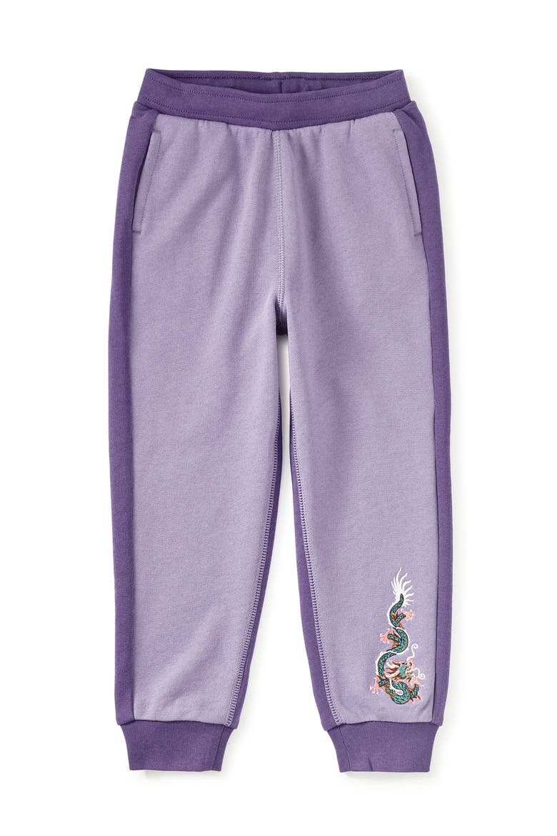 Colorblock Dragon Joggers, Main, color, Ultraviolet
