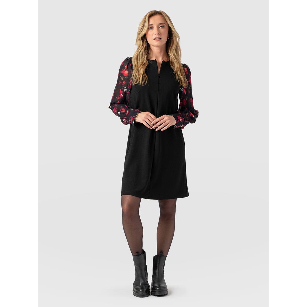 Shop Saint + Sofia Esme Zip Up Dress