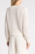 L'AGENCE Blanca Sequin Crop Cardigan