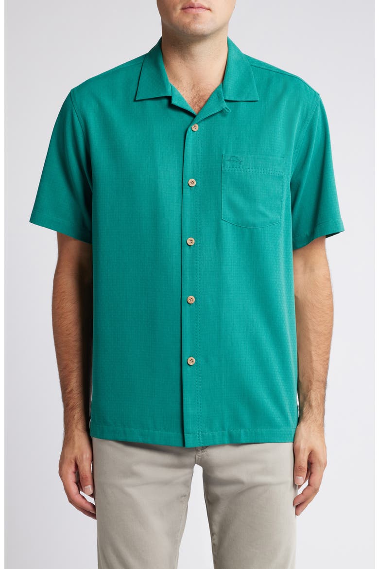Men's Coastal Breeze IslandZone® Camp Shirt, Main, color, CADMIUM GR
