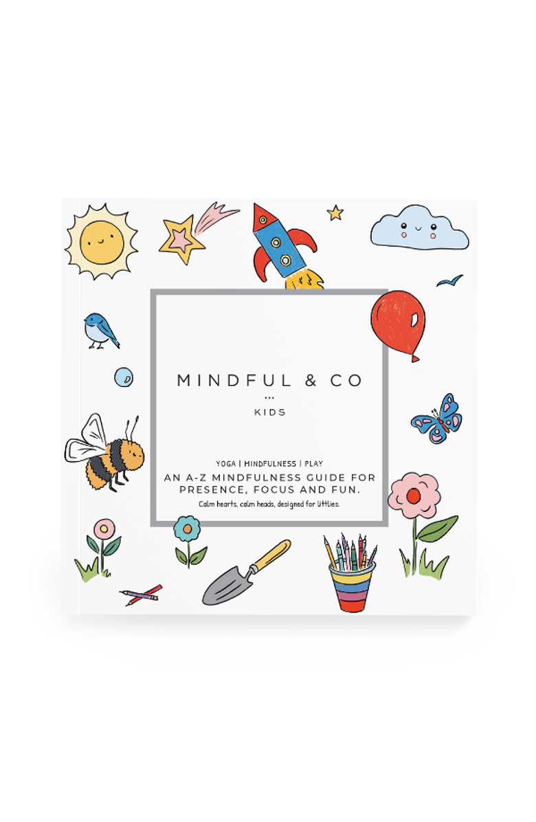 Mindful & Co Kids ABCs of Mindfulness, Main, color, White With Print