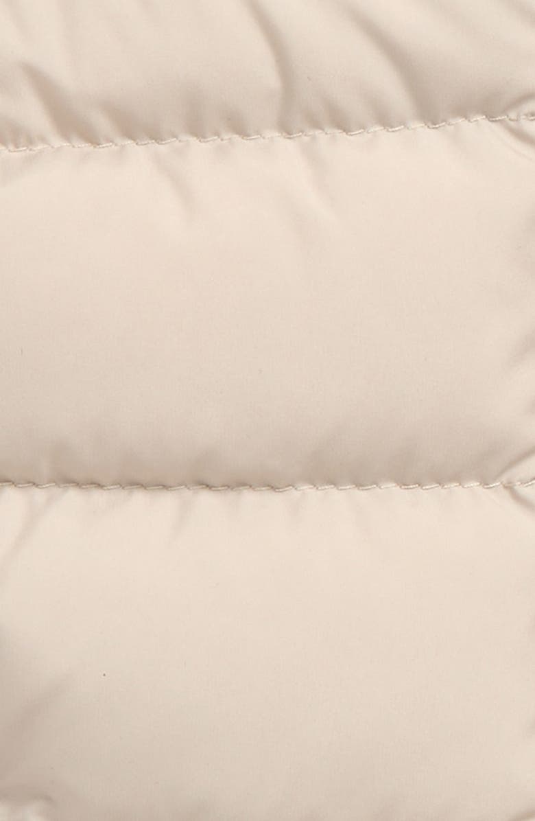 Moncler Kids' Buang Down Hooded Vest, Alternate, color, Light Beige