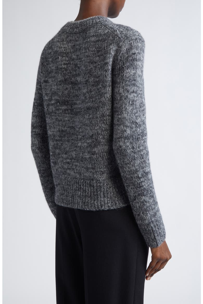 Marled Crewneck Sweater, Alternate, color, MEDIUM HEATHER GREY COMBO