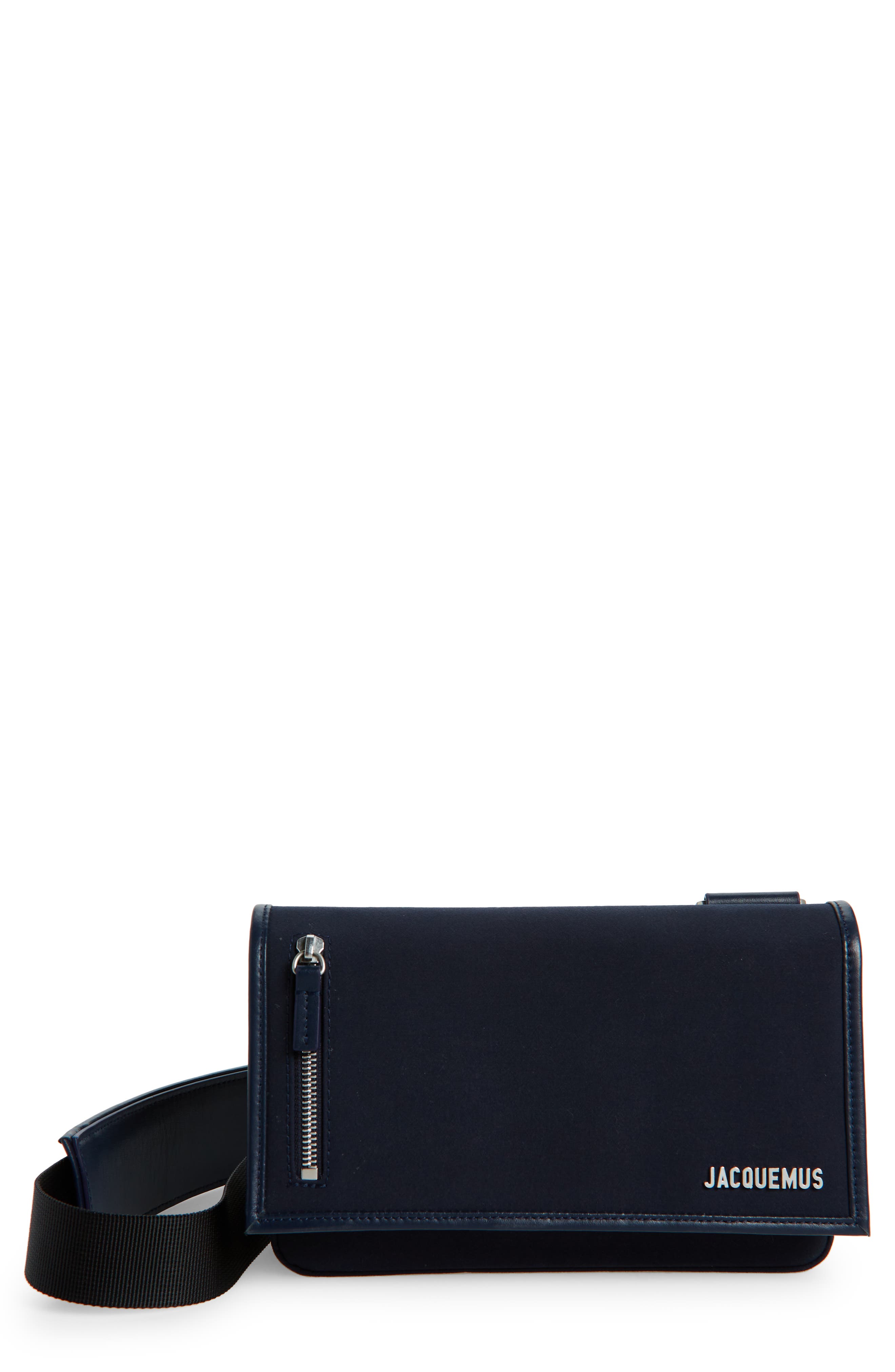 Le Messageru Mini Messenger Bag, Main, color, DARK NAVY