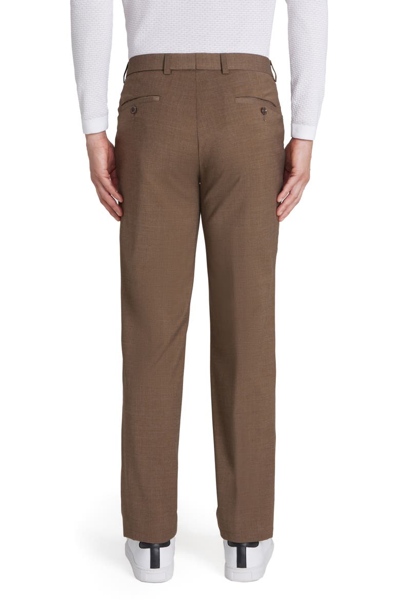 Sage Five-Pocket Trousers, Alternate, color, MID BROWN