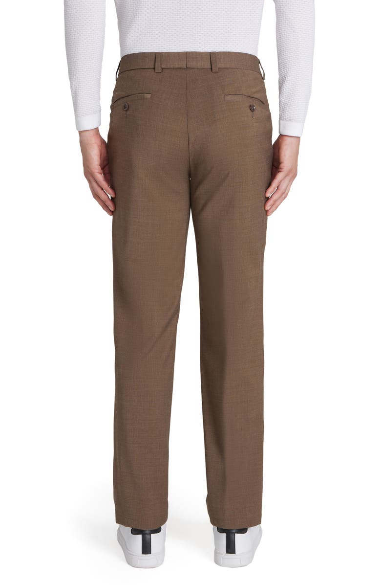 Jack Victor Sage Five-Pocket Trousers, Alternate, color, Mid Brown