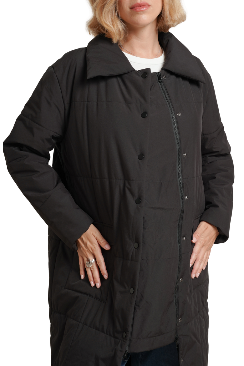 The Puffer Before & After Maternity Coat, Alternate, color, Black