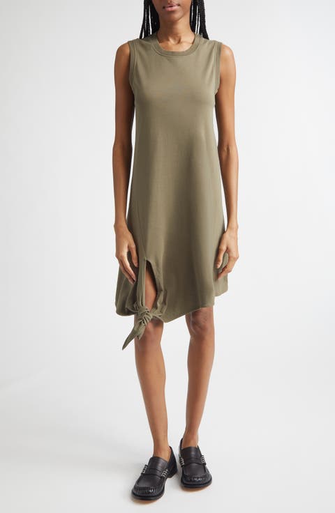 Hem Knot Tank Dress