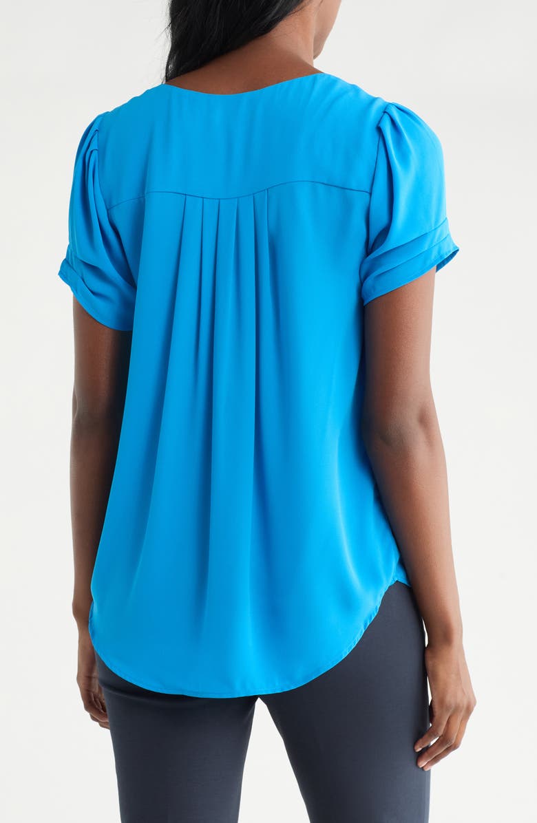 DR2 by Daniel Rainn Elke Split Neck Top, Alternate, color,
