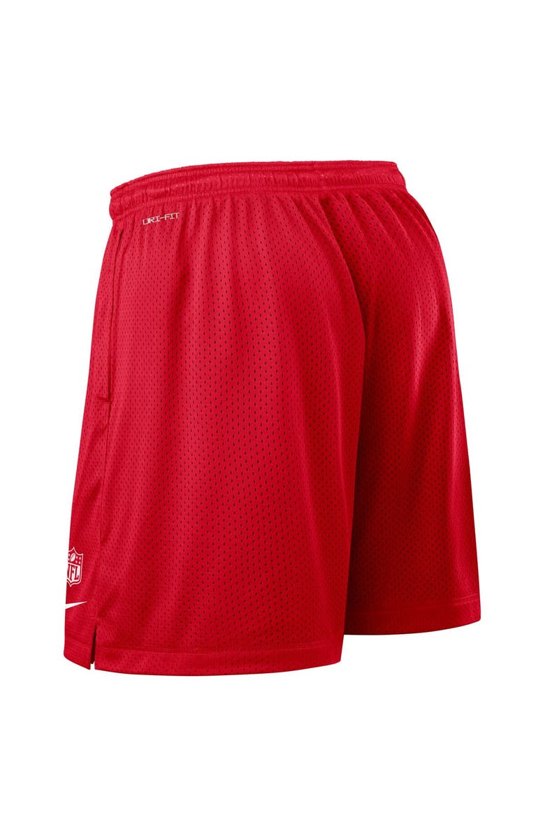 Nike Men's Nike Red Kansas City Chiefs Sideline Reversible Performance Shorts, Alternate, color, Red
