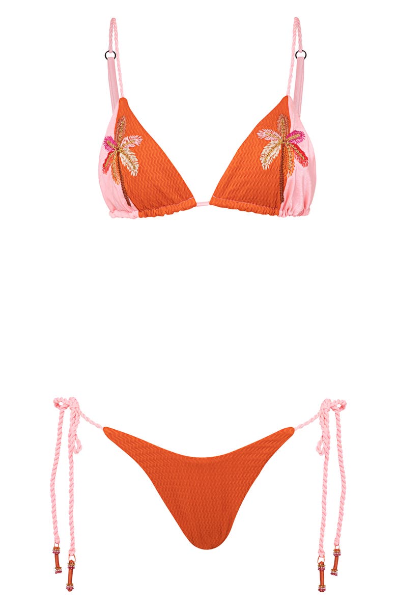 Maaji Summer Dunes Everly Reversible Bikini Top, Alternate, color, 