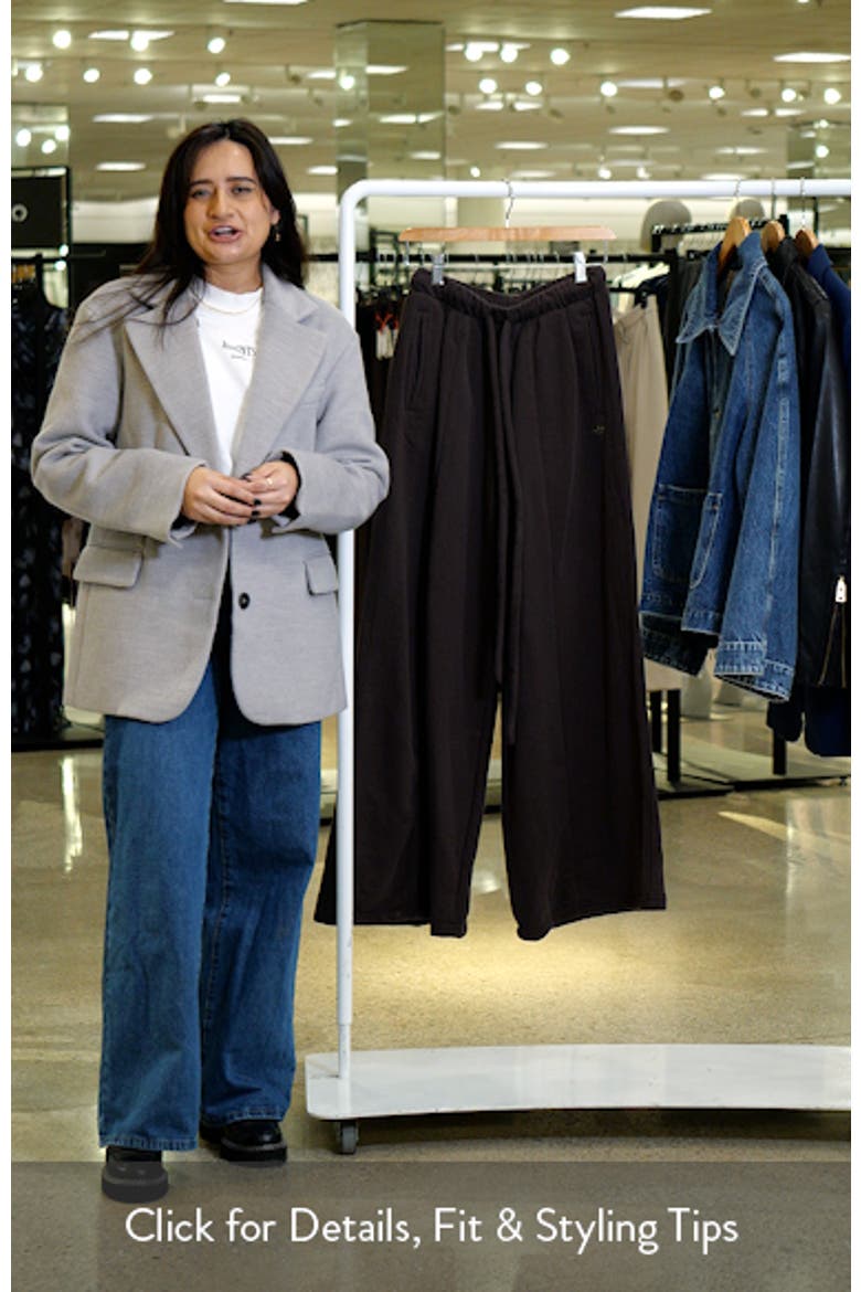 Essential Wide Leg Track Pants video