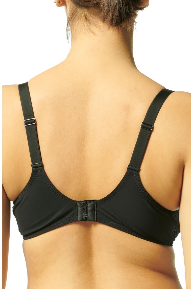Reve Full Cup Underwire Bra, Alternate, color, BLACK
