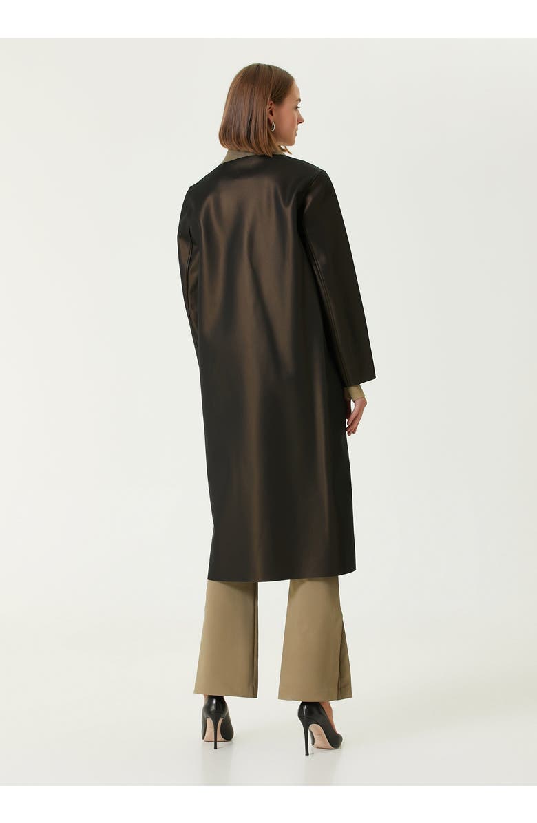 PCFG Wool Blend Paper Women Coat, Alternate, color, Multicolor