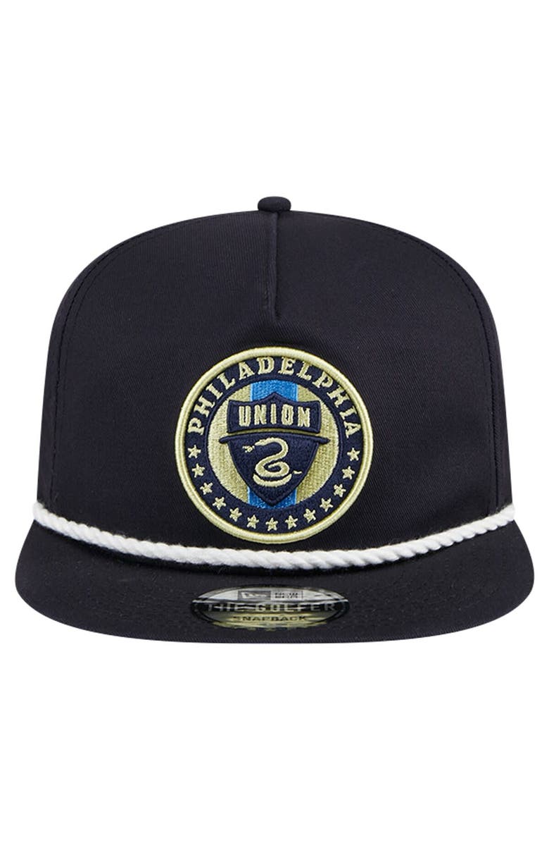 New Era Men's New Era Navy Philadelphia Union The Golfer Kickoff Collection Adjustable Hat, Alternate, color, 