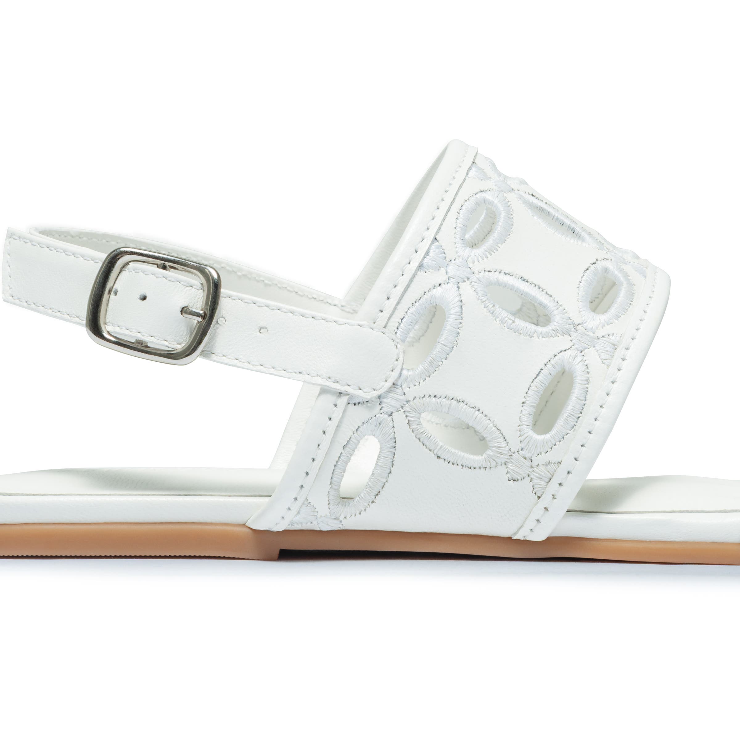 Orla Slingback Sandal, Alternate, color, WHITE