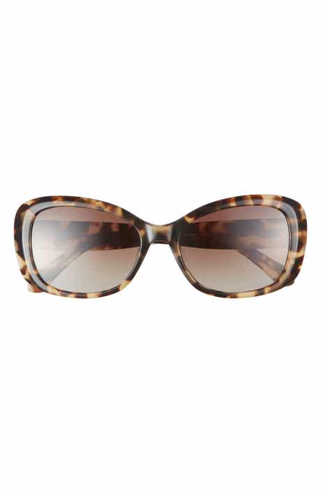 elowen 55mm polarized gradient rectangular sunglasses