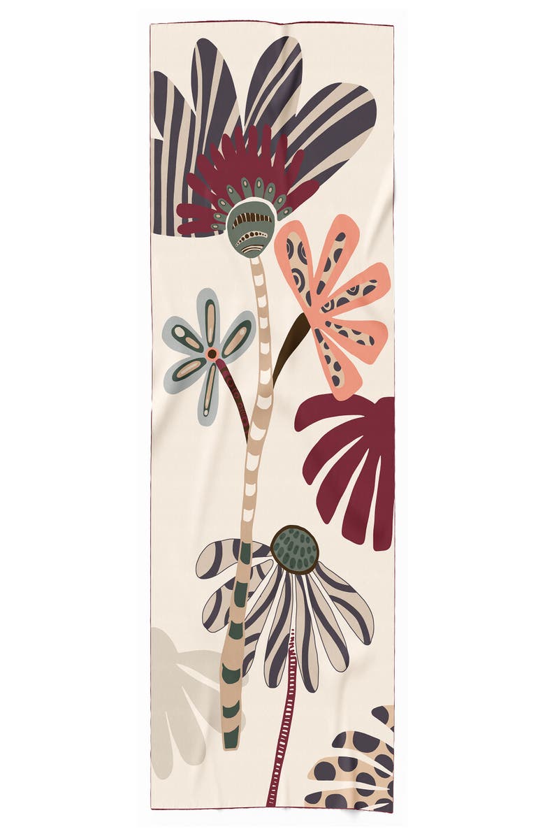 Elizabetta Monica - Cotton and Silk Scarf, Alternate, color, Ivory