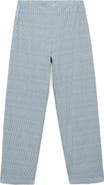 MANGO Stripe Stretch Cotton Pajama Pants