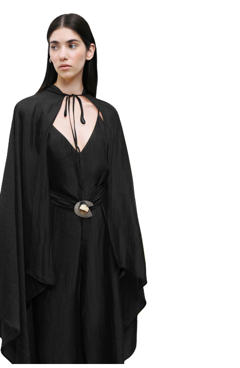 Nocturne Asymmetric Cape, Alternate, color,