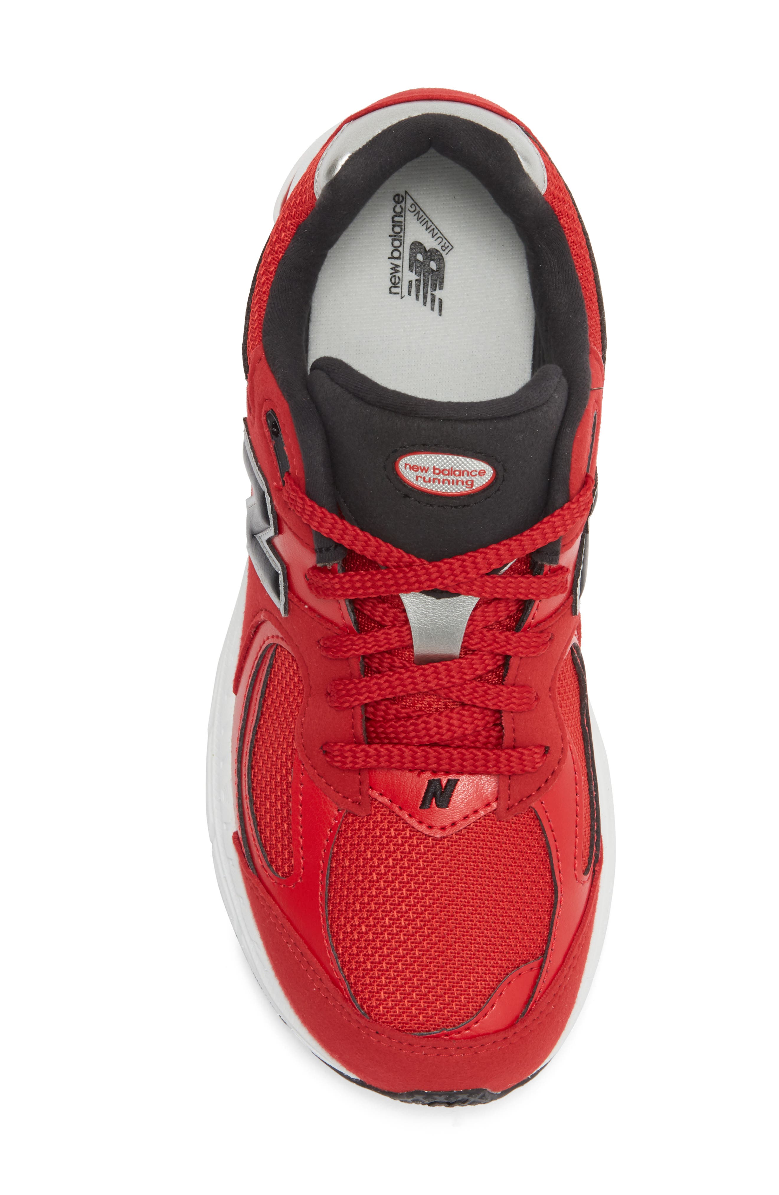 New Balance Kids' 2002 Sneaker, Alternate, color, Team Red/ Black