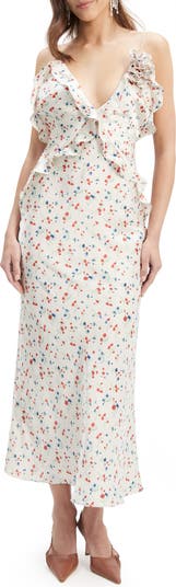 Olea Ruffle Maxi Dress
