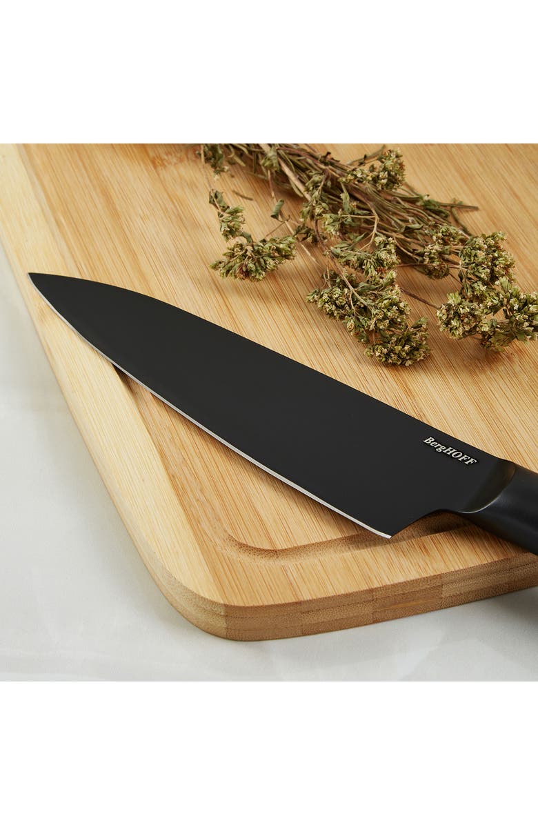 BergHOFF DiNA Boron 6-Piece Knife Block, Alternate, color, Black