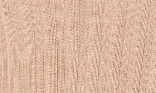 Ulla Johnson Salima Short Sleeve Knit Camel Melange In Neutral