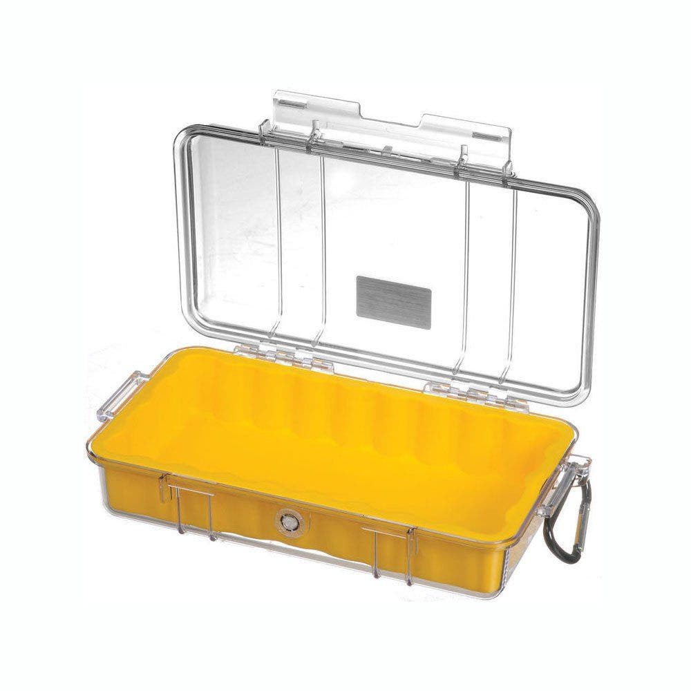 Pelican 1060 Micro Case  for iPhone, Cell Phone, GoPro, Camera, and More, Alternate, color, Yellow