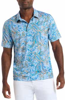 Robert Graham Pike Paisley Knit Polo