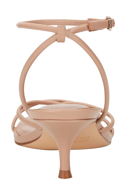 Marc Fisher Ballen Strappy Sandal In Medium Natural