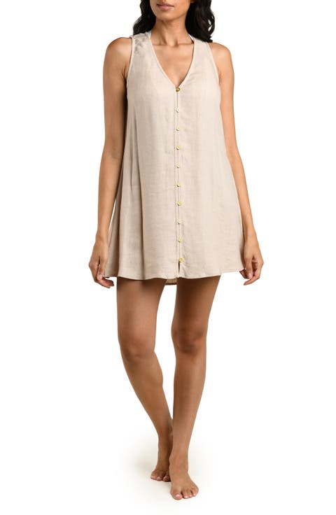 Delphine Coast Minidress Cover-Up