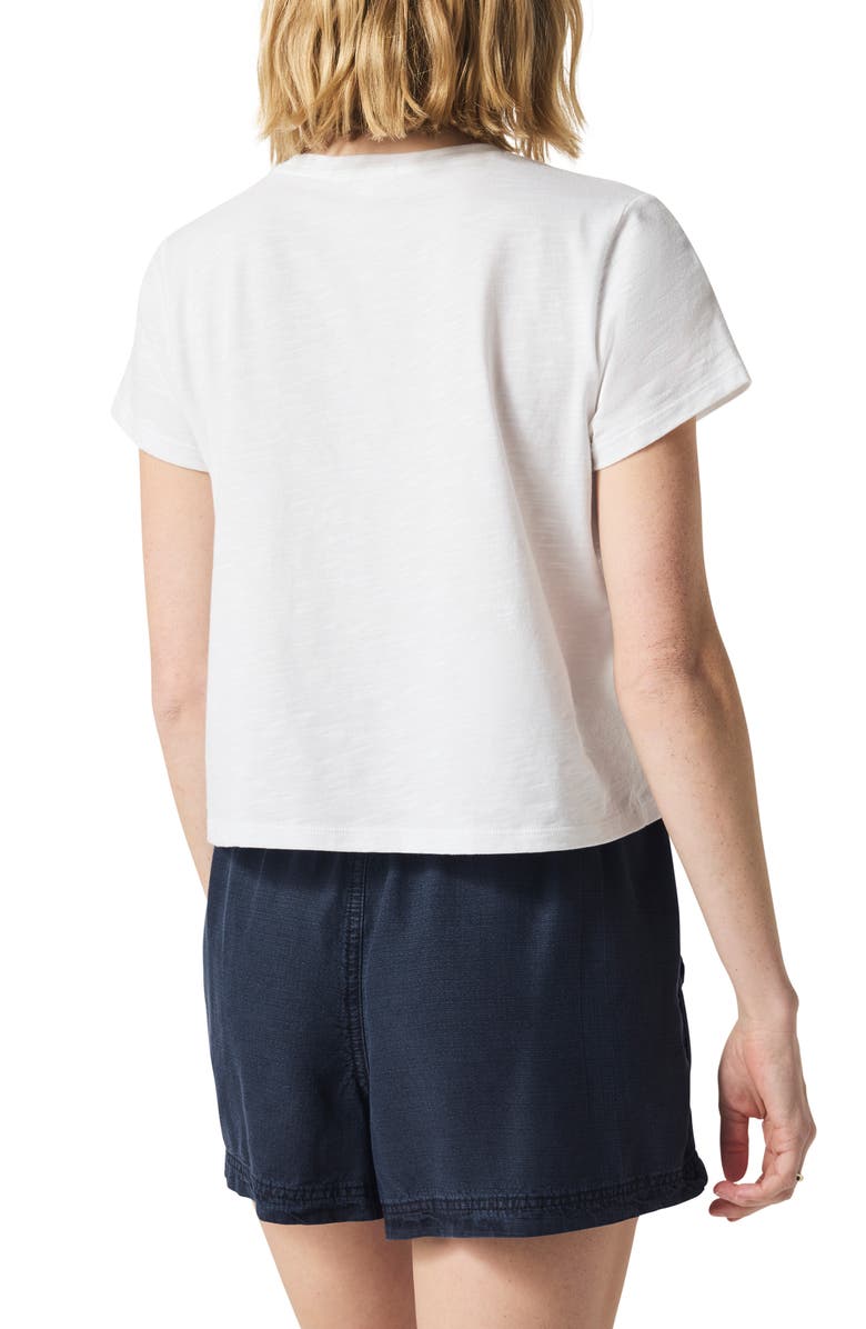 Splendid Lousia Short Sleeve T-shirt, Alternate, color, White